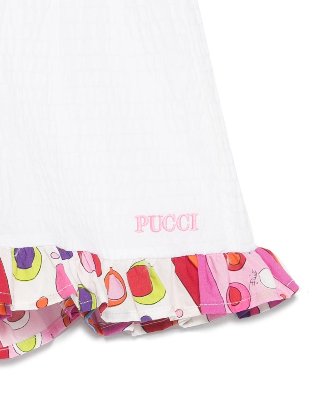 Shorts Emilio Pucci Kids PW6C19P0492 100 Emilio Pucci Kids 