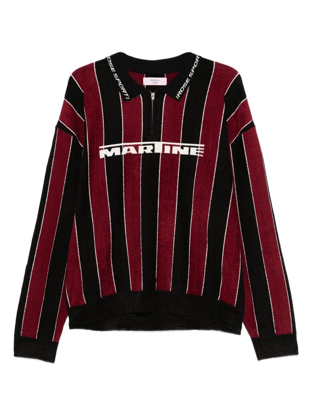 Polo Martine Rose 981YA20027 BLK Martine Rose 