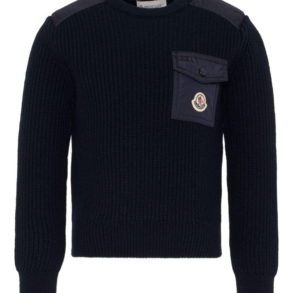 Maglia Moncler Enfant K29549C00010M1241 742 Moncler Enfant 