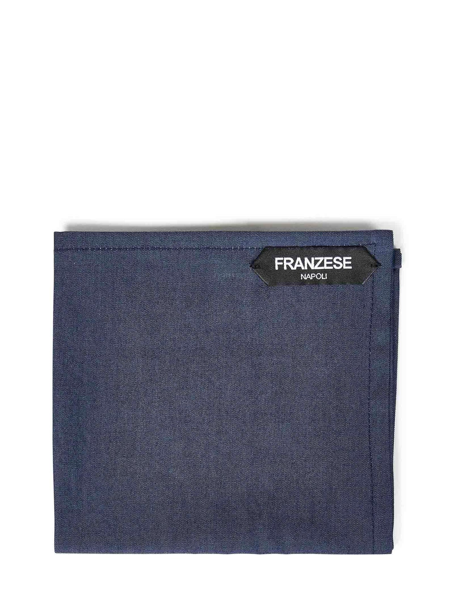Fazzoletto Franzese Napoli FR0258 GBLU Franzese Collection Pronta Sartoria 
