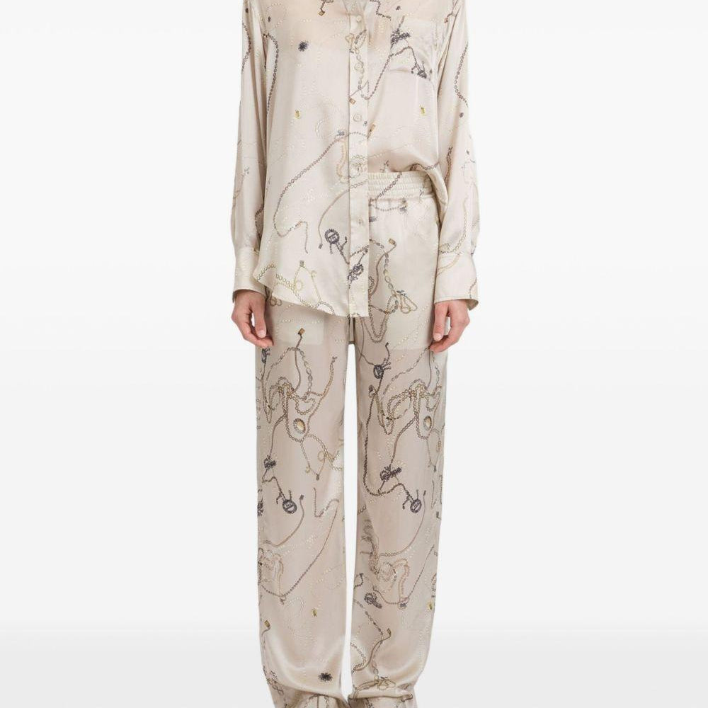 Pantaloni Victoria Beckham 1325WTR005257F PUMICE Victoria Beckham 