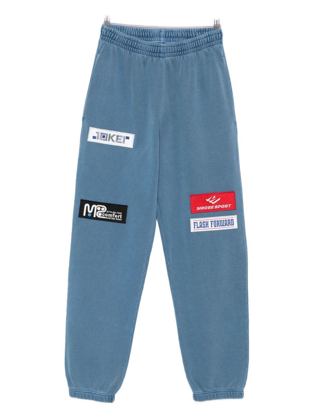 Pantaloni Martine Rose 645JS01529 BLU Martine Rose 