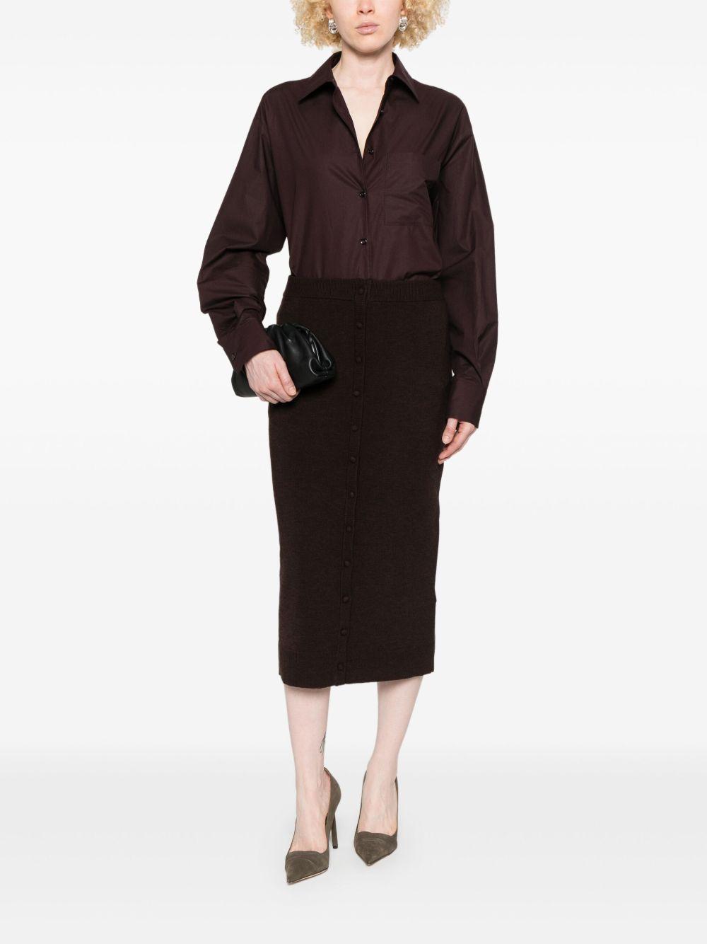 Gonna Victoria Beckham 1325KSK006604A CHOCOLATE Victoria Beckham 