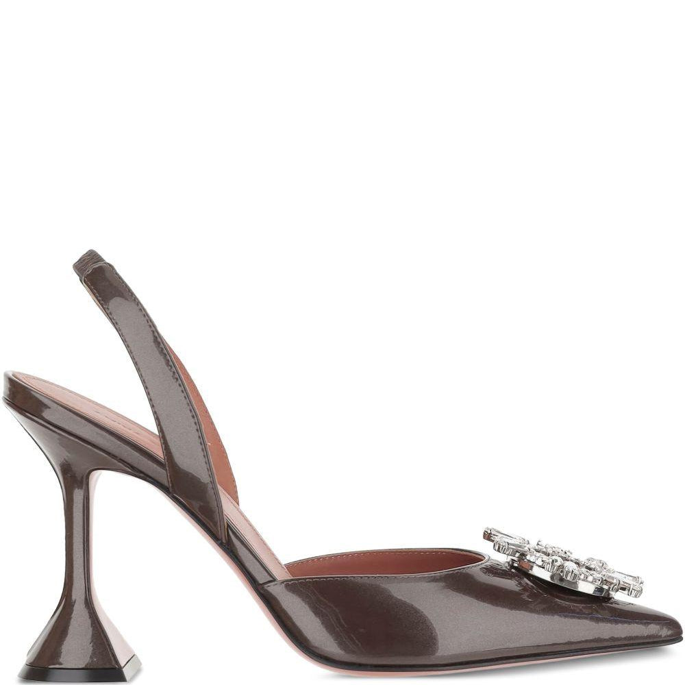 
                  
                    Décolleté Begum Sling Patent 95 Amina Muaddi BEGUMSLINGPATENT95 COFFEE Amina Muaddi 
                  
                