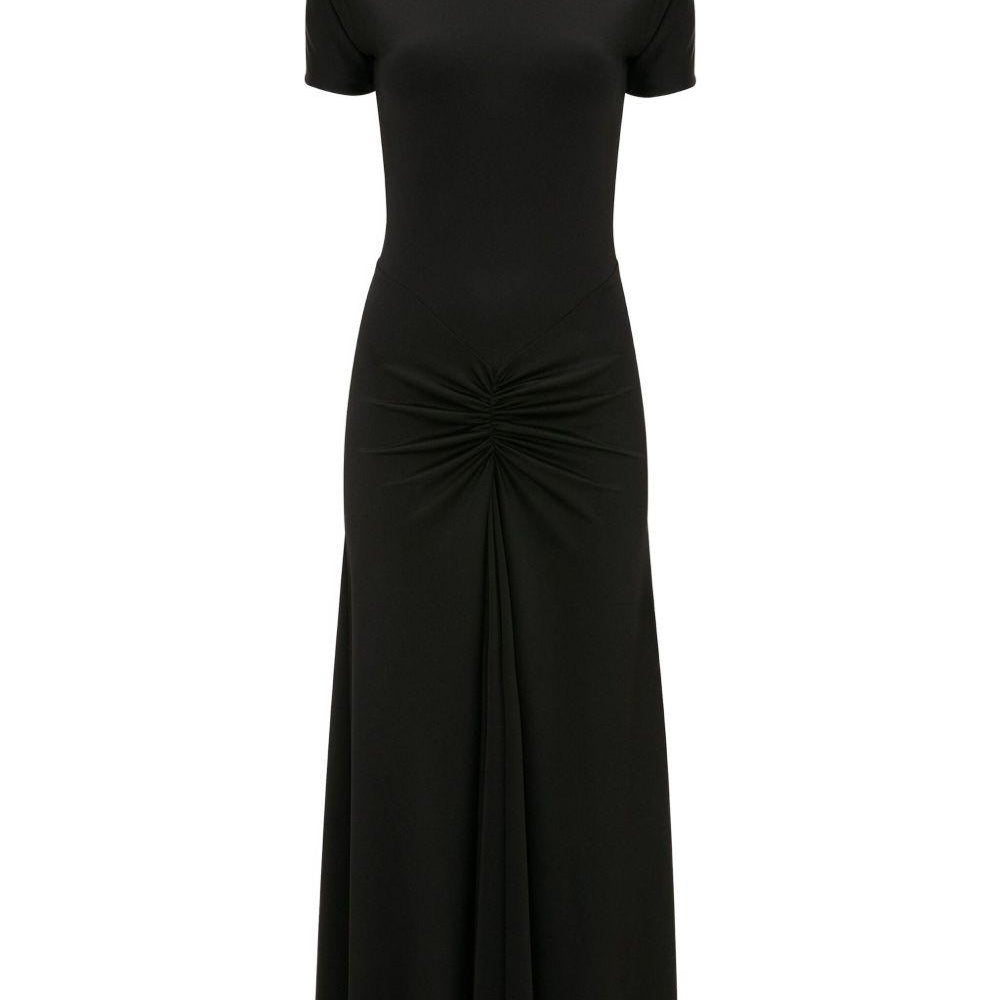 Abito Midi Blaire Victoria Beckham 1325JDR006476A BLACK Victoria Beckham 