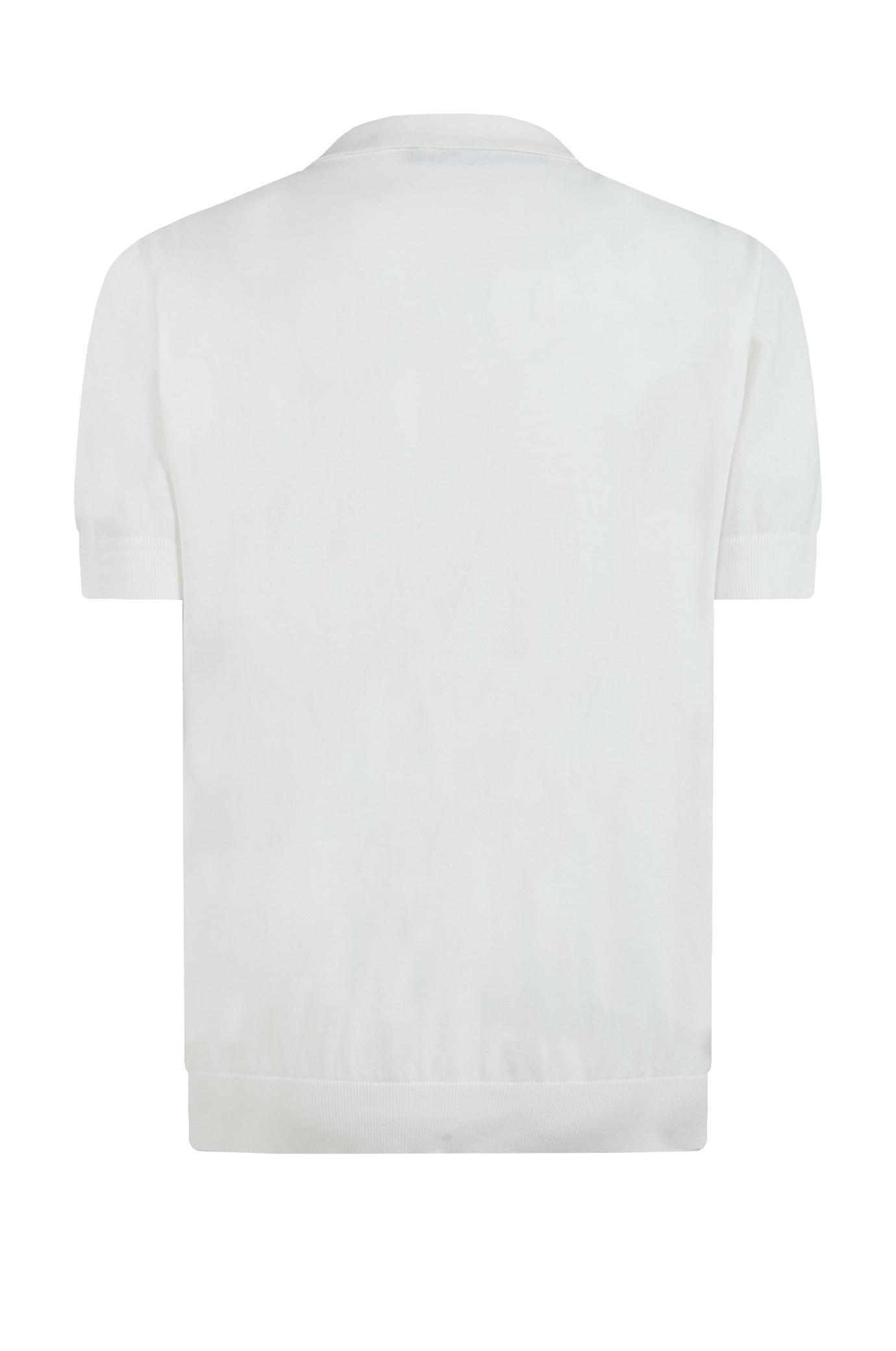 Maglia Gazzarrini x Michele Franzese ME512G BIANCO Gazzarrini x Michele Franzese 