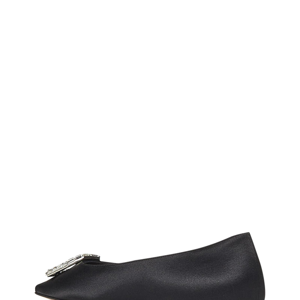 
                  
                    Ballerine Camelia Flat Amina Muaddi CAMELIAFLAT BLACK Amina Muaddi 
                  
                