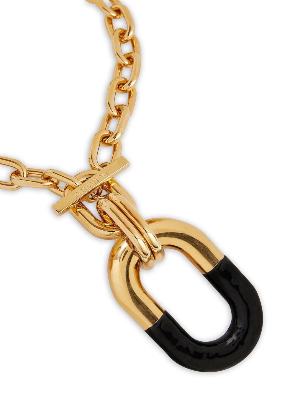 Collana XL Link Rabanne 26PBB0379MET854 M011 Rabanne 