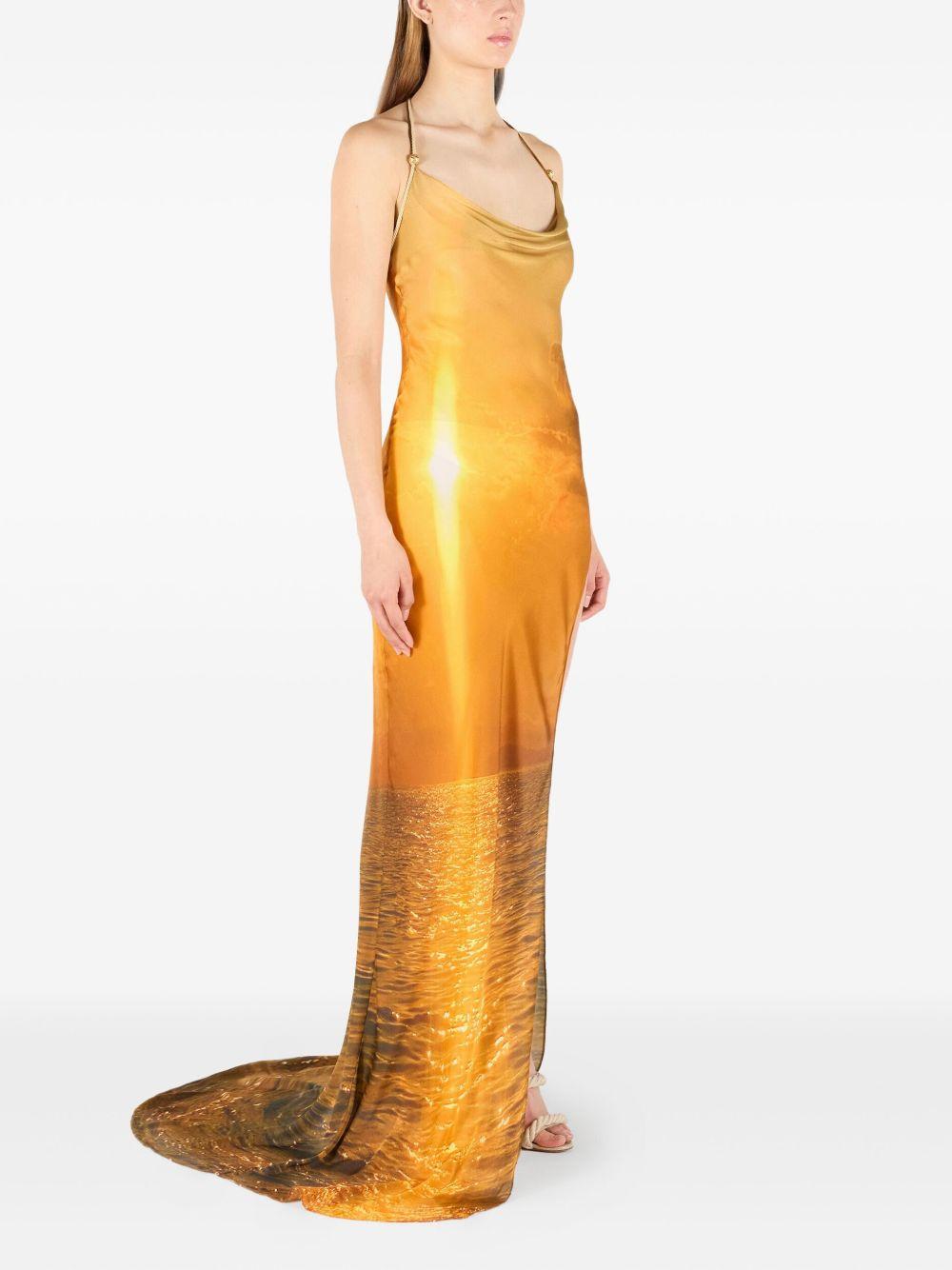 Abito Lungo Roberto Cavalli UWT125CN97 09231 Roberto Cavalli 