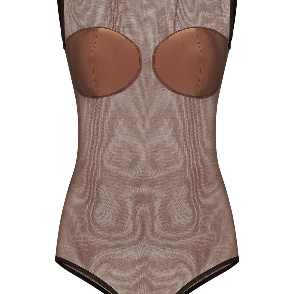 Body CAMILLE Nensi Dojaka NDSS25TOP079B MACCHIATO Nensi Dojaka 