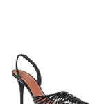 Amina Muaddi LORISLING90BLACK