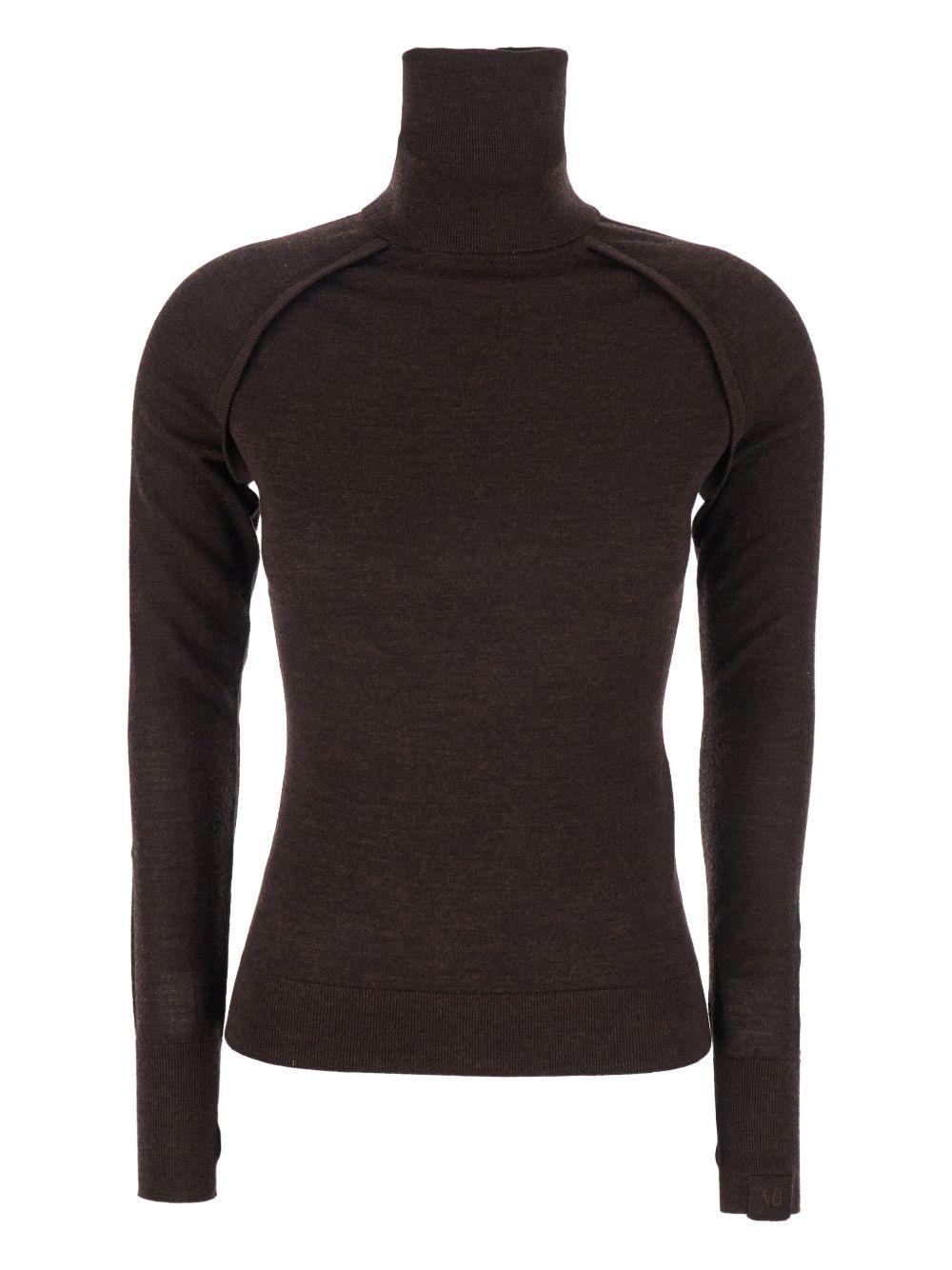 Maglia Victoria Beckham 1325KTP006541A CHOCOLATE Victoria Beckham 