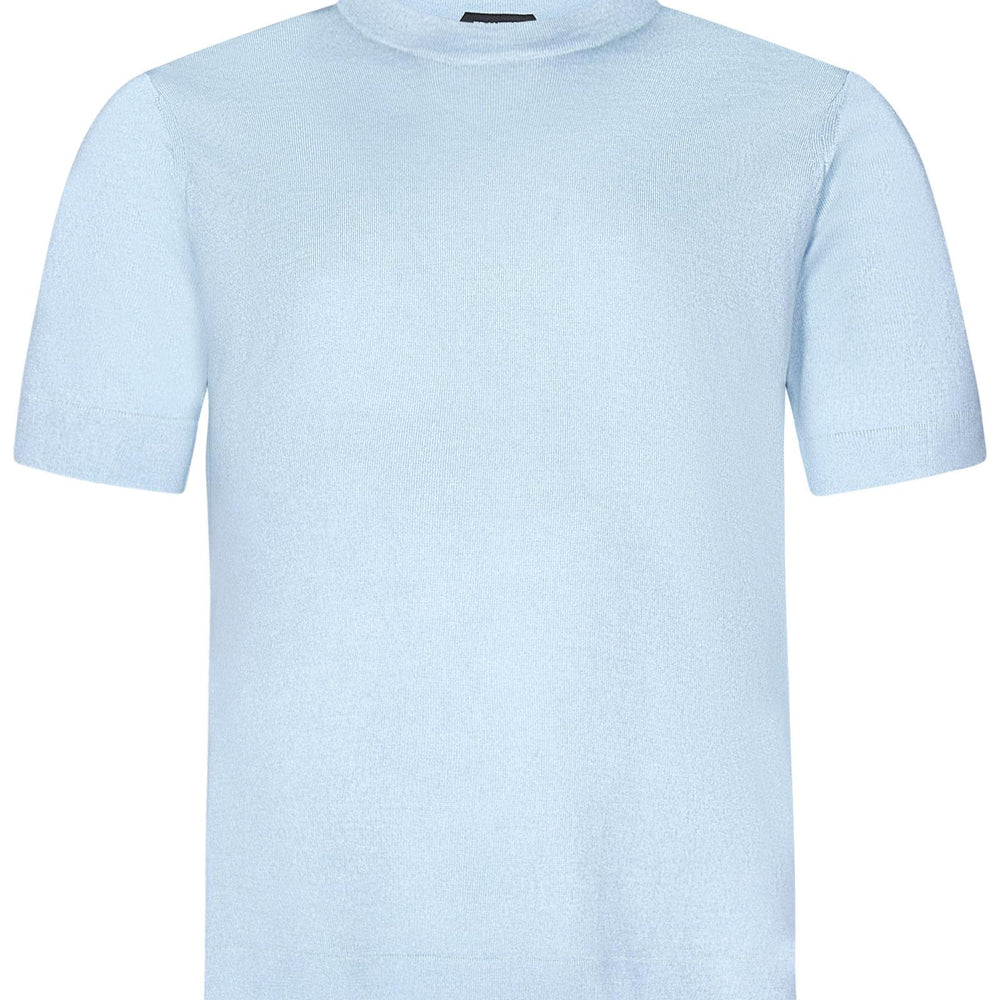 T-shirt modello nuvola Stefano De Martino Franzese Napoli FE6853C CIELO Franzese Collection Pronta Sartoria 