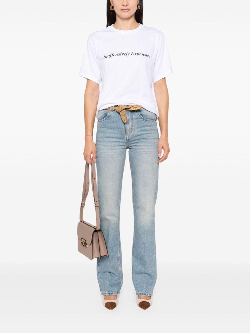 T-shirt Victoria Beckham 1125JTS006356A WHITE Victoria Beckham 
