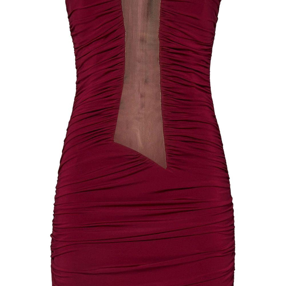 Abito Mini Nensi Dojaka NDDR2791001401 BURGUNDY Nensi Dojaka 