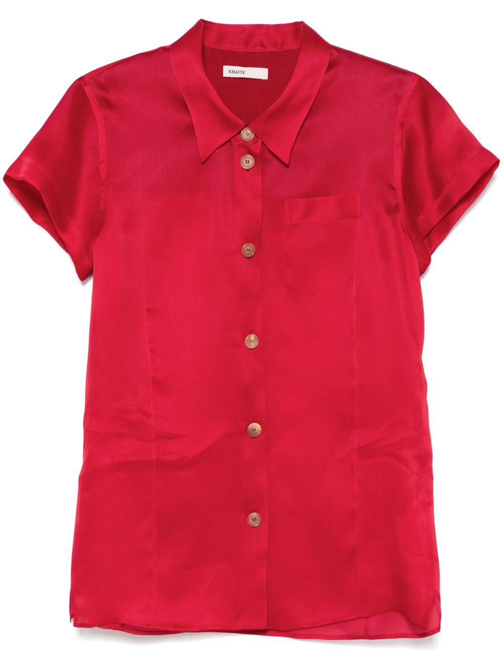 Camicia Keefe Khaite NY 23833002W3002 625 Khaite NY 