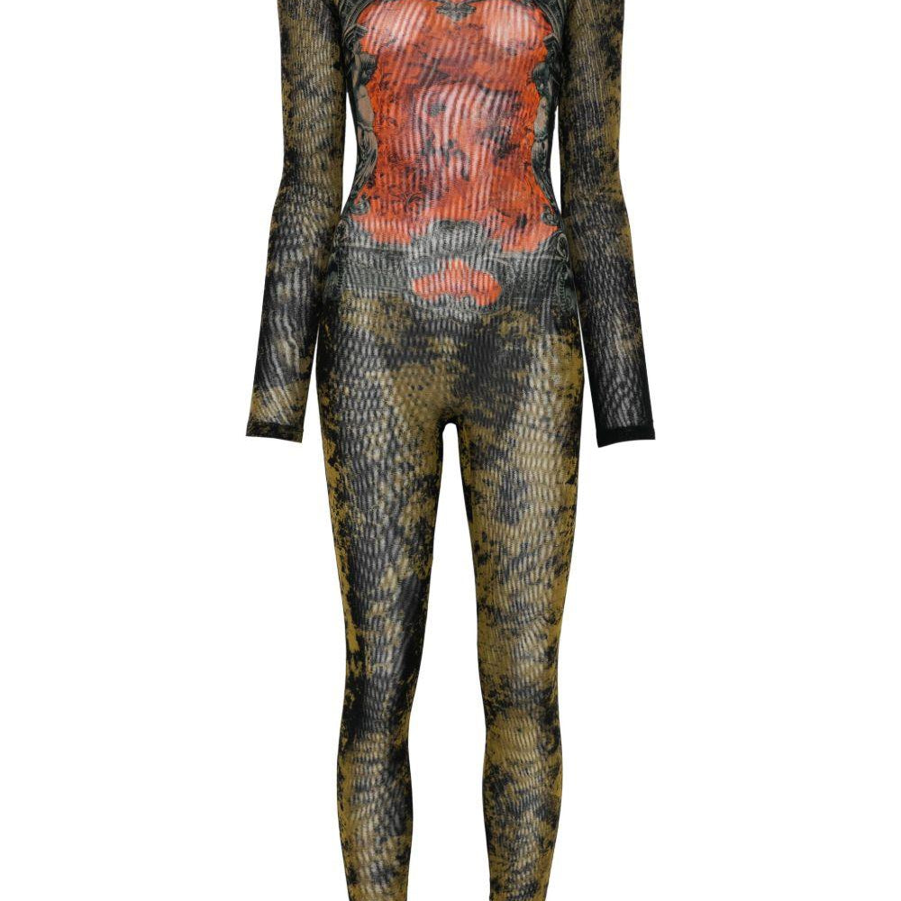 Tuta The Khaki Médaillon Jean Paul Gaultier WJS001M006P 004115 Jean Paul Gaultier 