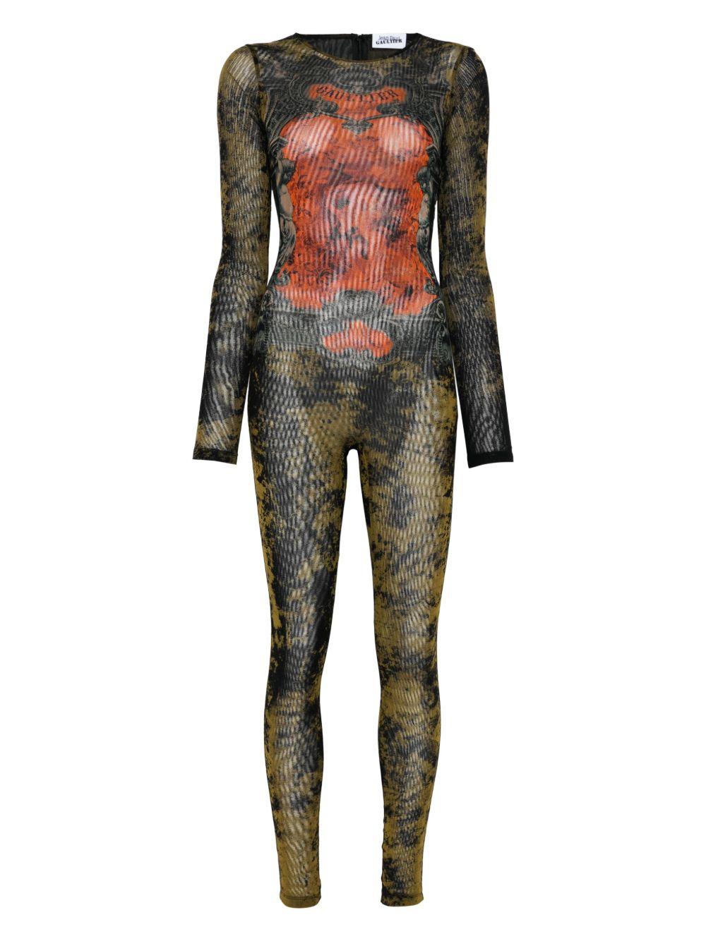 Tuta The Khaki Médaillon Jean Paul Gaultier WJS001M006P 004115 Jean Paul Gaultier 