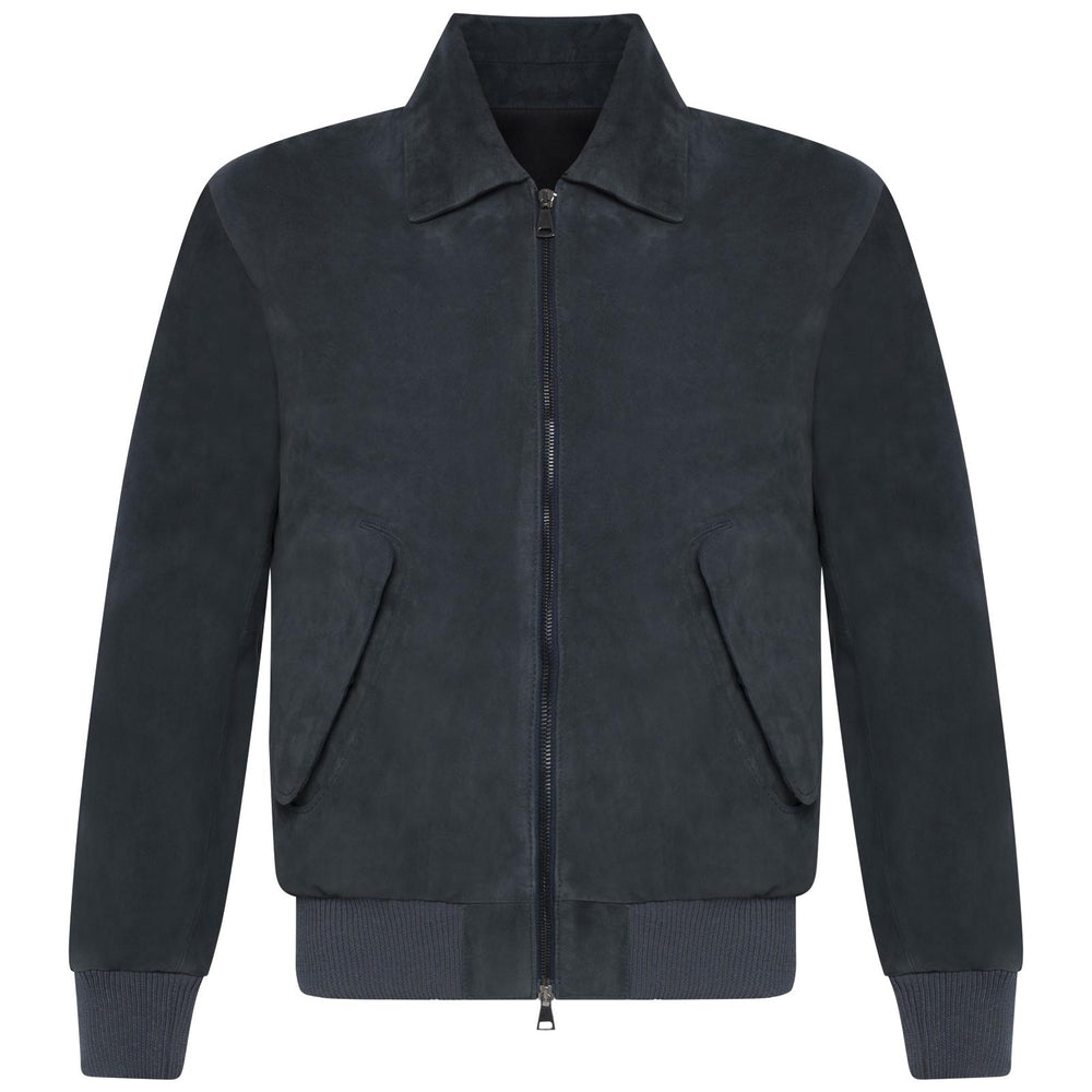 Giubbino modello Bugatti Franzese Napoli DF900 BLU Franzese Collection Pronta Sartoria 