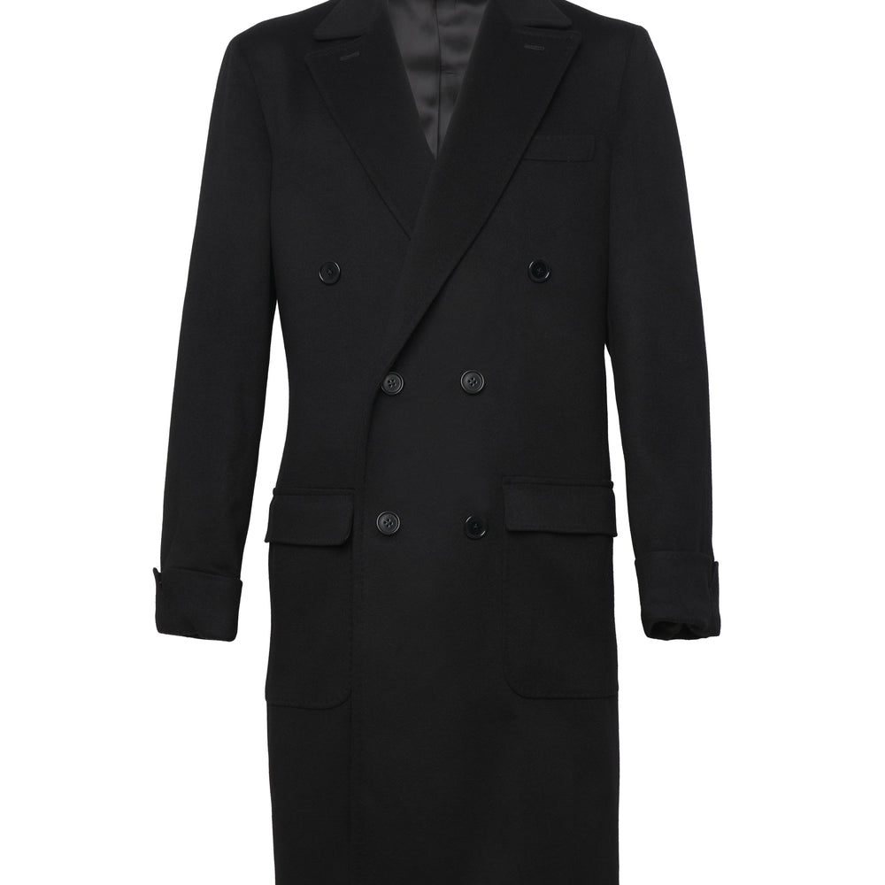 Cappotto modello Stefano de Martino Franzese Napoli 4668B159B NERO Franzese Collection Pronta Sartoria 