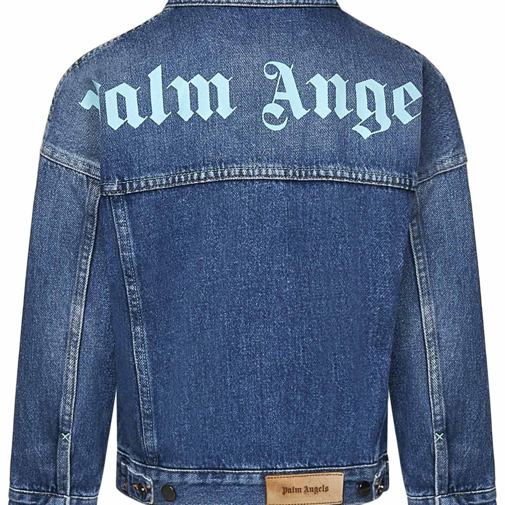 Palm Angels Kids PBYE001S24DEN0024551