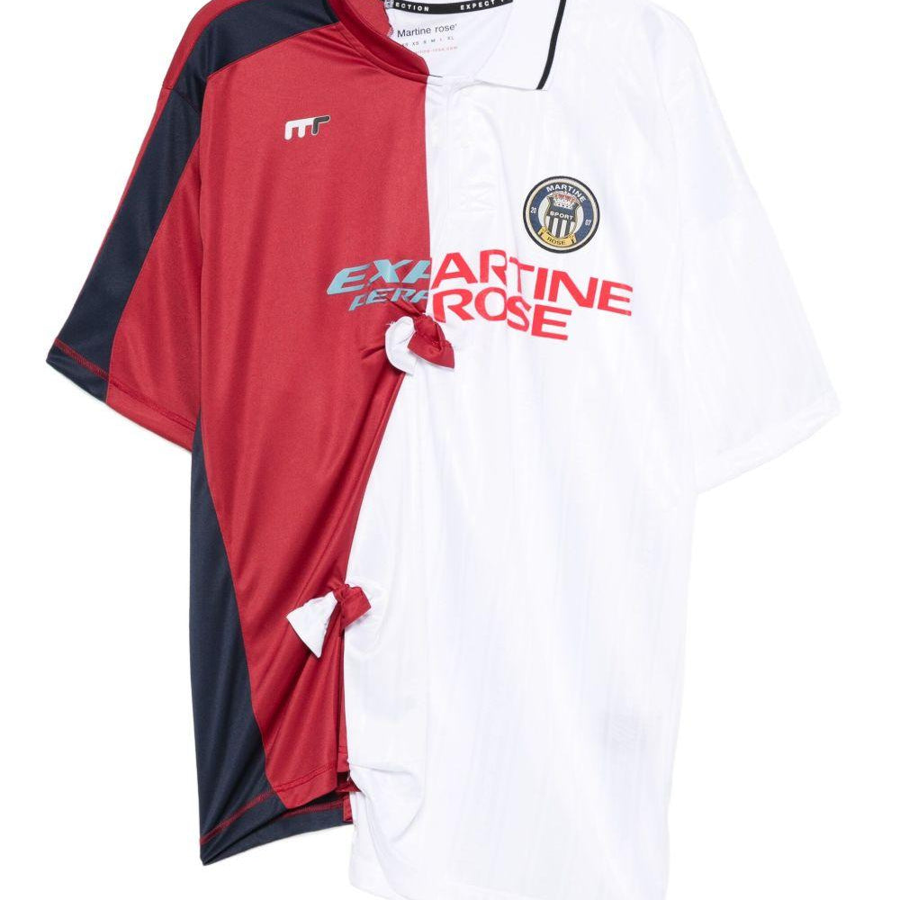 T-shirt Collage Football Martine Rose 189JT14053 WHT Martine Rose 