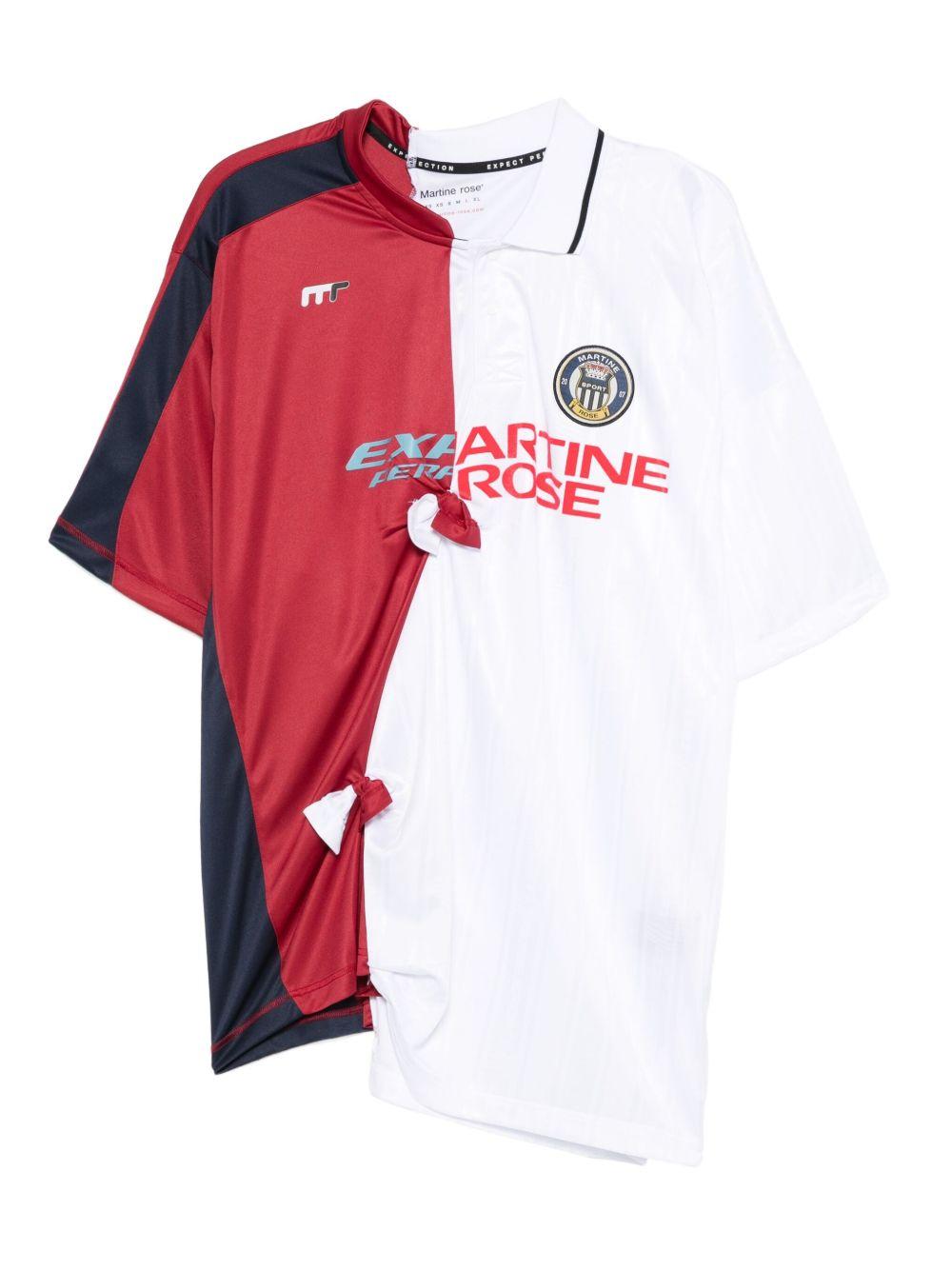 T-shirt Collage Football Martine Rose 189JT14053 WHT Martine Rose 