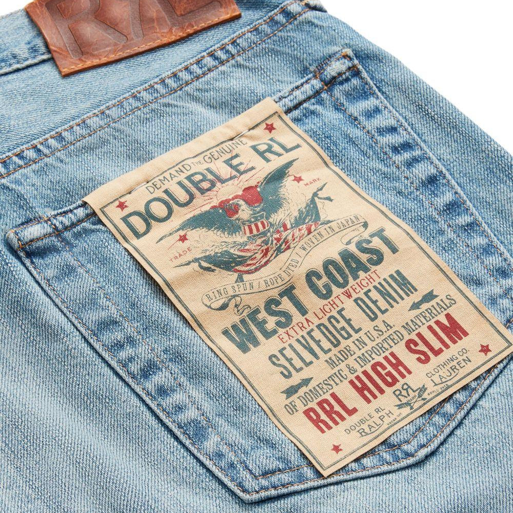 
                  
                    Jeans Lawton con cimosa High Slim-Fit Ralph Lauren RRL 782932433 001 Ralph Lauren RRL 
                  
                