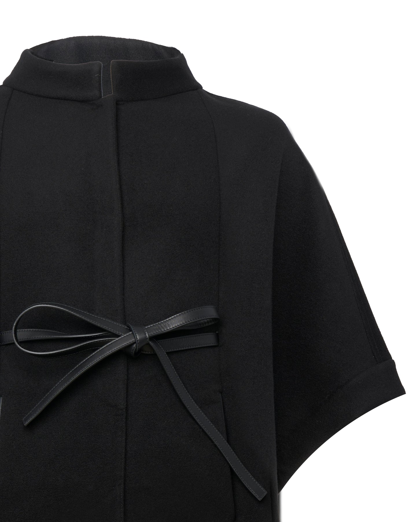 Mantella modello Kim Kardashian Franzese Napoli AJK16D980 NERO Franzese Collection 