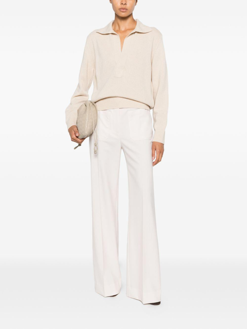 Maglia Genevieve Victoria Beckham 1326KJU007475A ELDERFLOWER Victoria Beckham 
