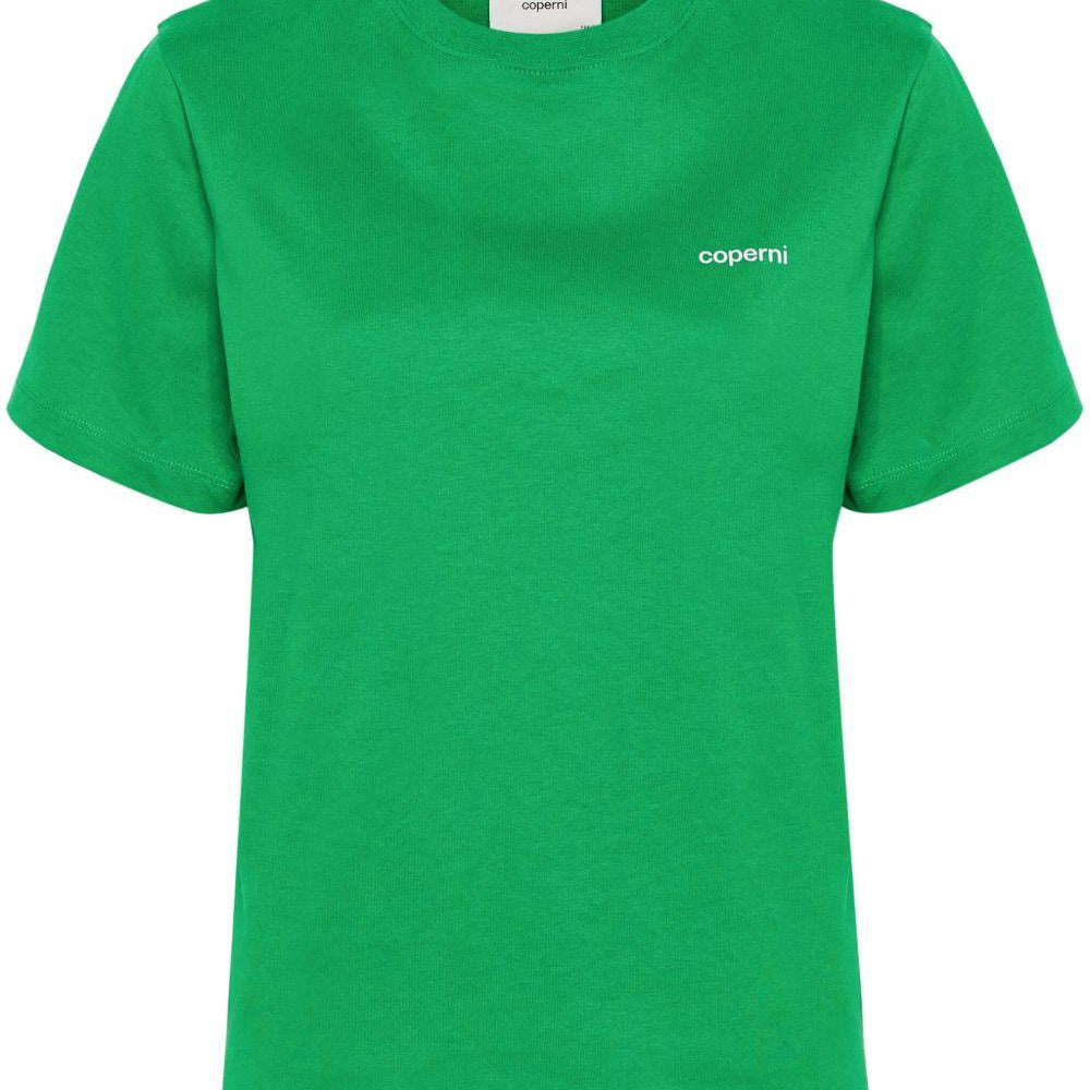 T-shirt Logo Boxy Coperni COPJS03504 GRN Coperni 