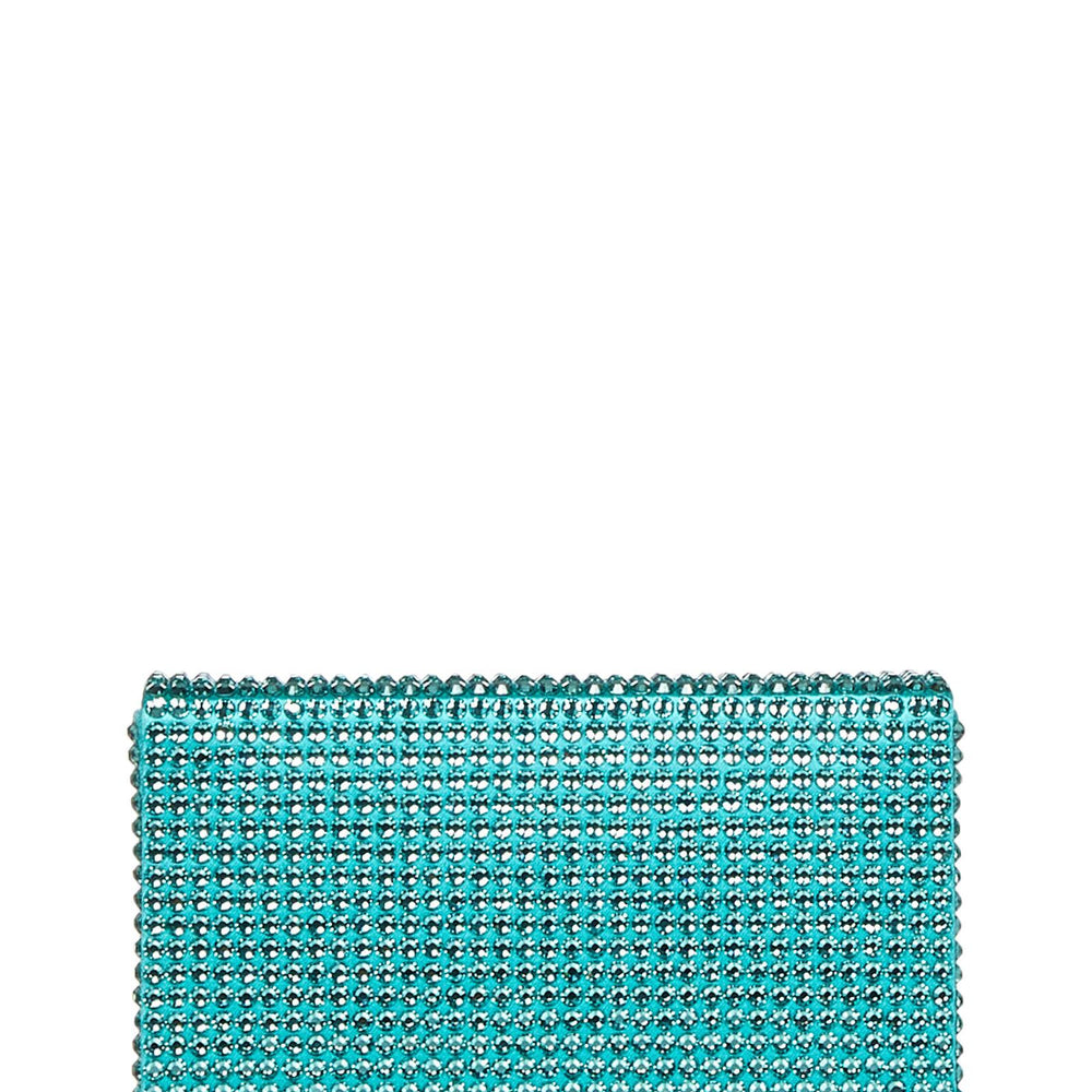 Clutch SUPERAMINI PALOMA Amina Muaddi<BR/> SUPERAMINIPALOMA CARIBBEAN Amina Muaddi 