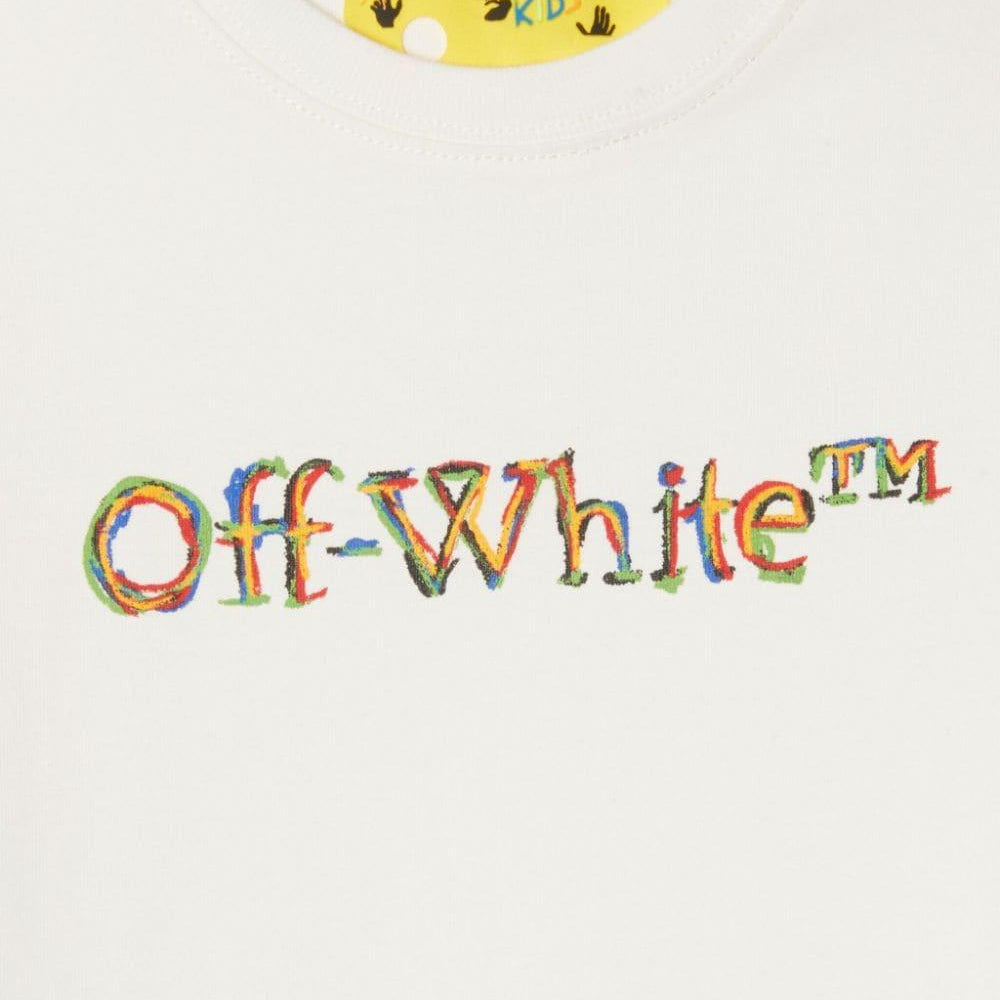 T-shirt Off-White Kids OBAA002S24JER005 0184 Off-White Kids 