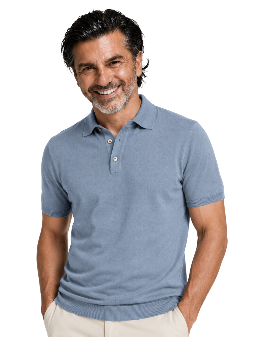 Maglia modello Gossip Franzese Napoli MA8353 CELESTE Franzese Collection 