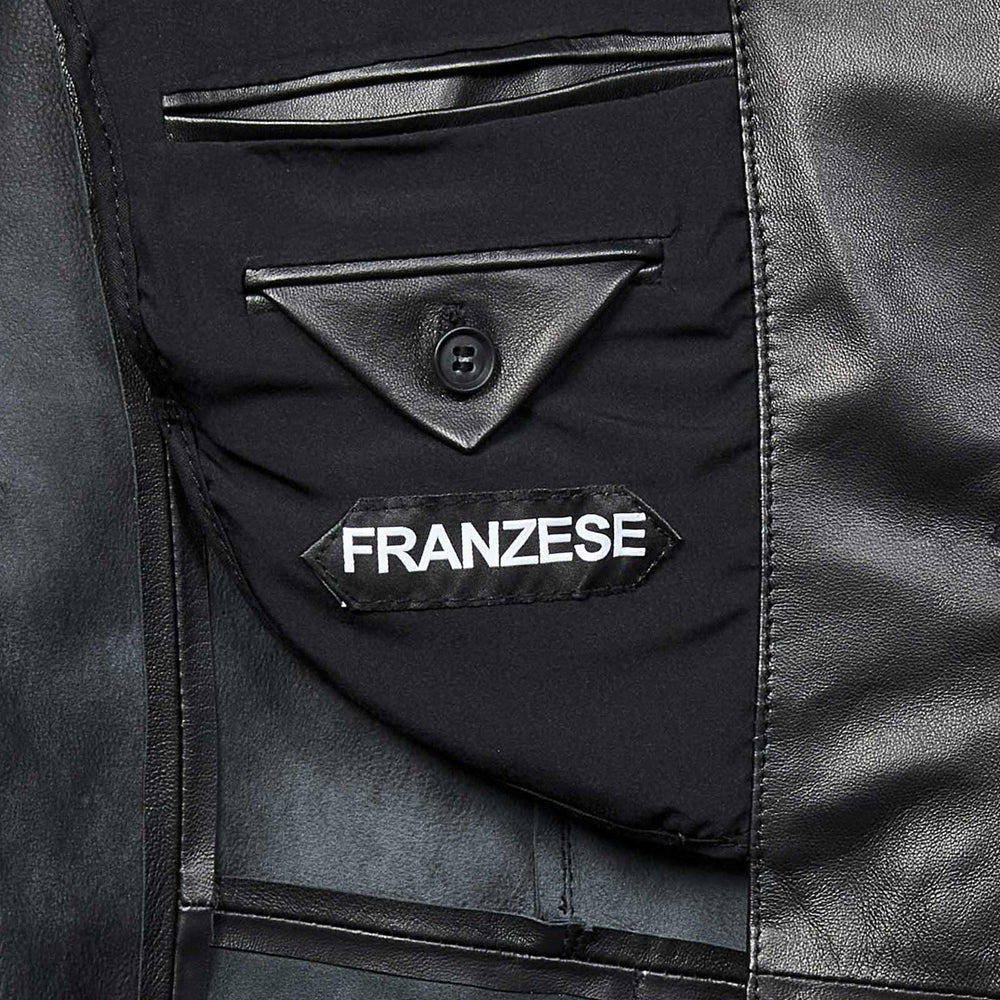 
                  
                    Giacca Gianni Agnelli Franzese  Napoli FR01NPA NERO Franzese Collection Pronta Sartoria 
                  
                