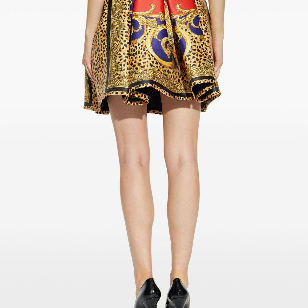 
                  
                    Gonna Mini Cheetah Barocco Versace 10219881A16247 5R730 Versace 
                  
                