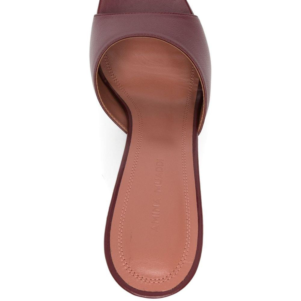 
                  
                    Sandali LUPITA 95 Amina Muaddi LUPITASLIPPERNAPPA95 WINE Amina Muaddi 
                  
                