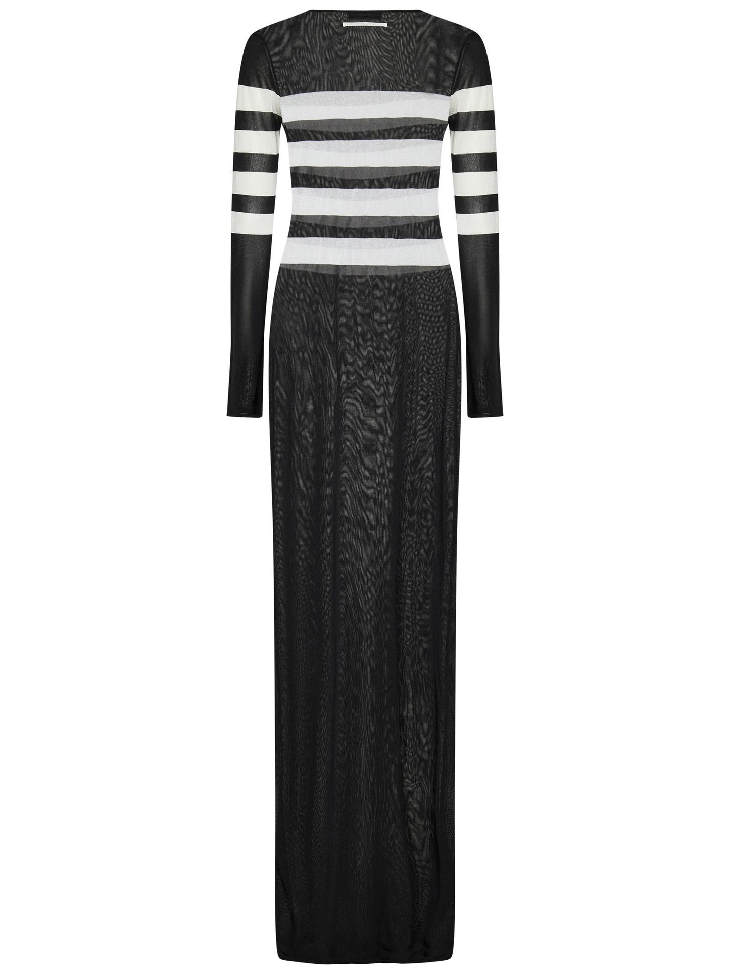Abito Lungo THE KNIT SIGNATURE MARINIÈRE Jean Paul Gaultier RO244BM07 0001 Jean Paul Gaultier 