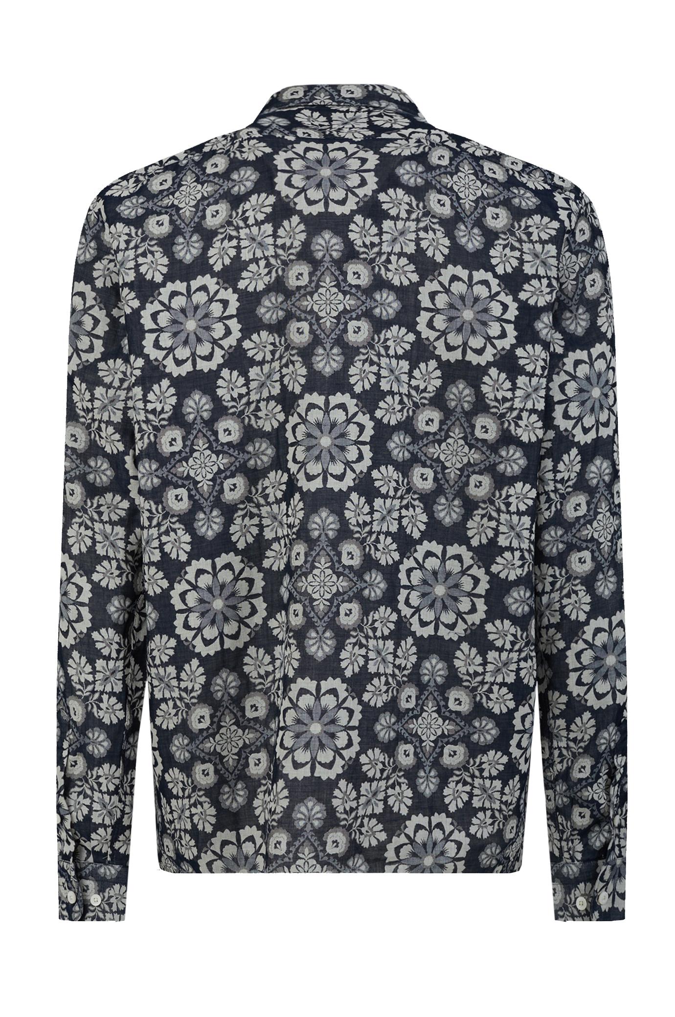 Camicia Gazzarrini x Michele Franzese CE291G BLU Gazzarrini x Michele Franzese 