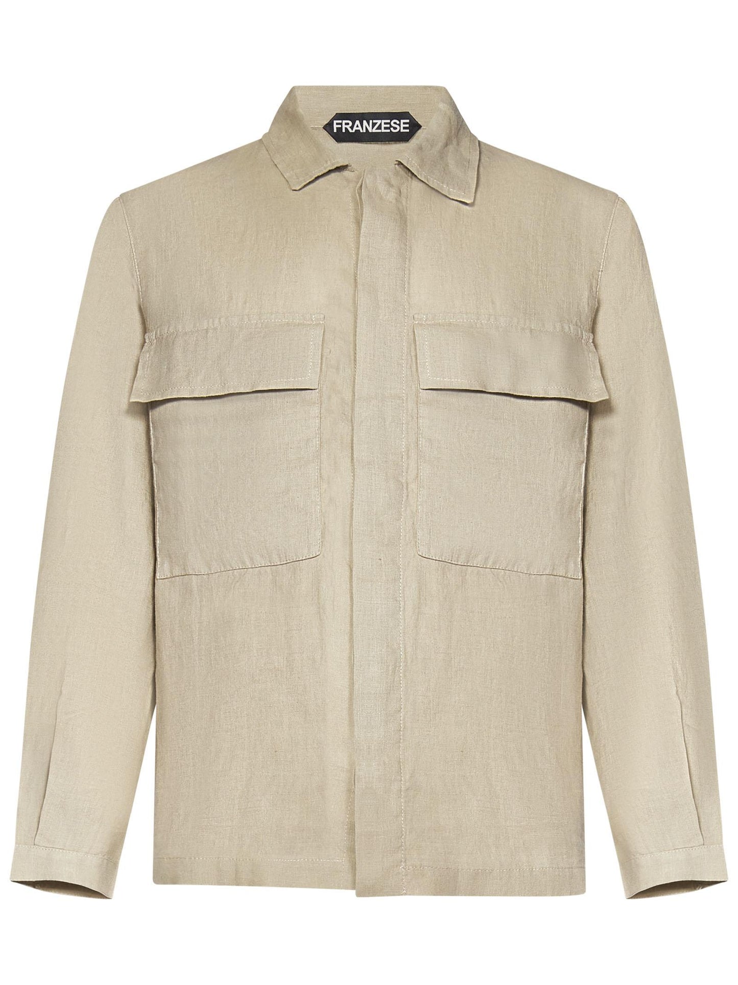 Giacca modello Gianni Agnelli Franzese Napoli AU1463L STONE Franzese Collection Pronta Sartoria 