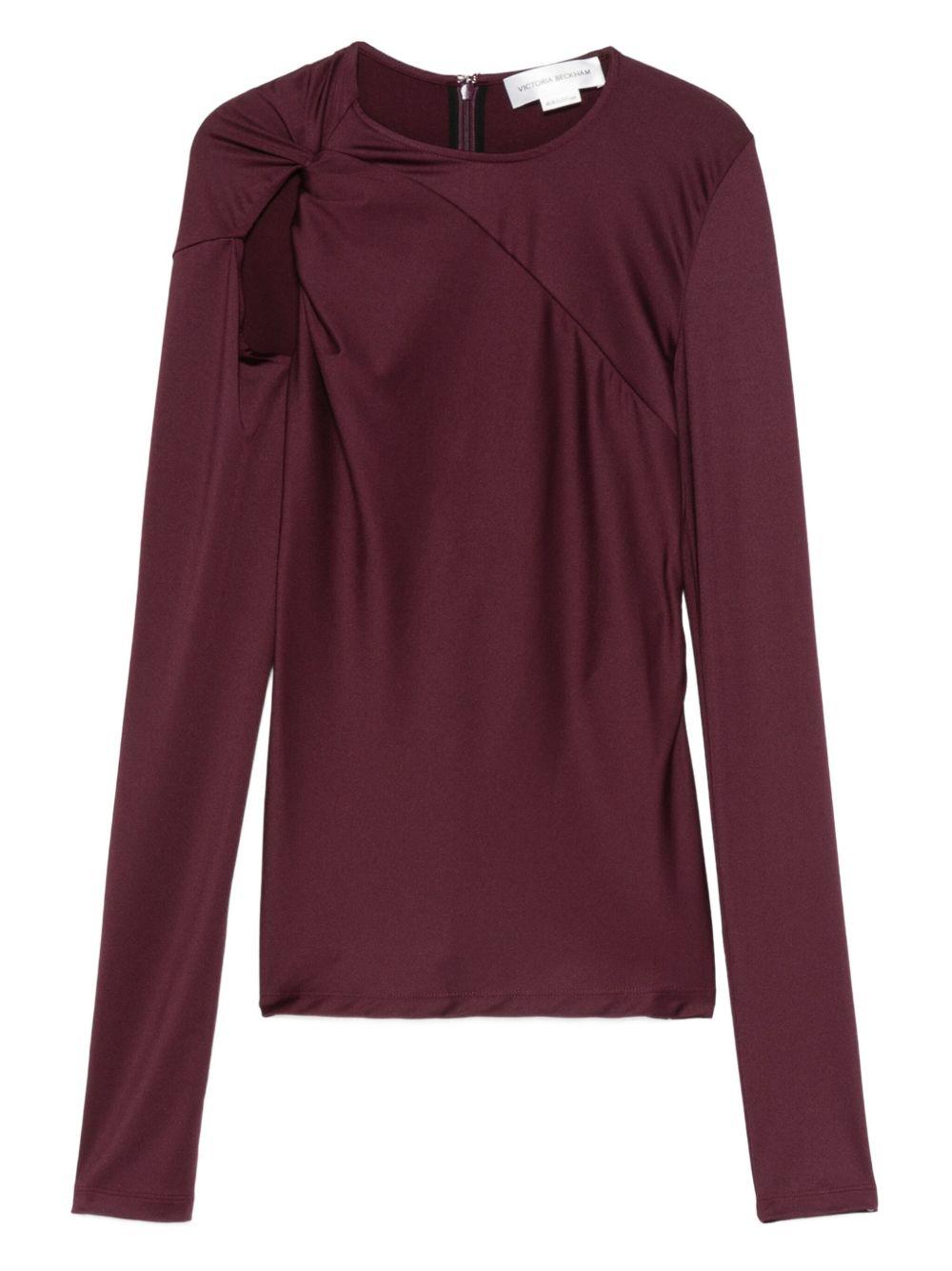 Top Victoria Beckham 1425JTP006788A MERLOT Victoria Beckham 