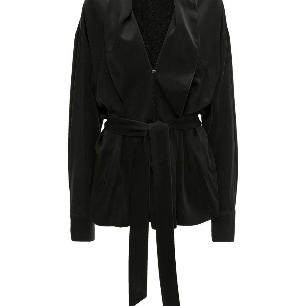Blusa Victoria Beckham 1425WSH006839B BLACK Victoria Beckham 