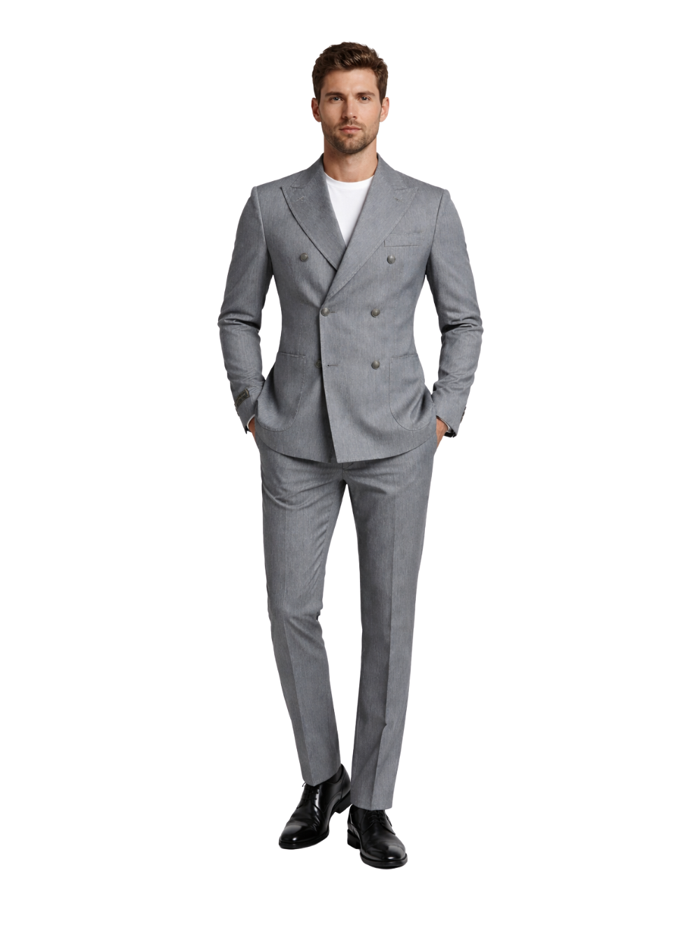 Abito modello Beckham Franzese Napoli FCADL002 DENIM BLACK Franzese Collection 