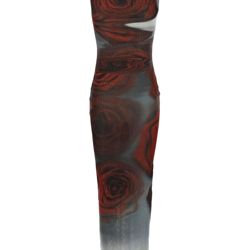 Abito Blurry Roses Jean Paul Gaultier WDR053M011P 010230 Jean Paul Gaultier 