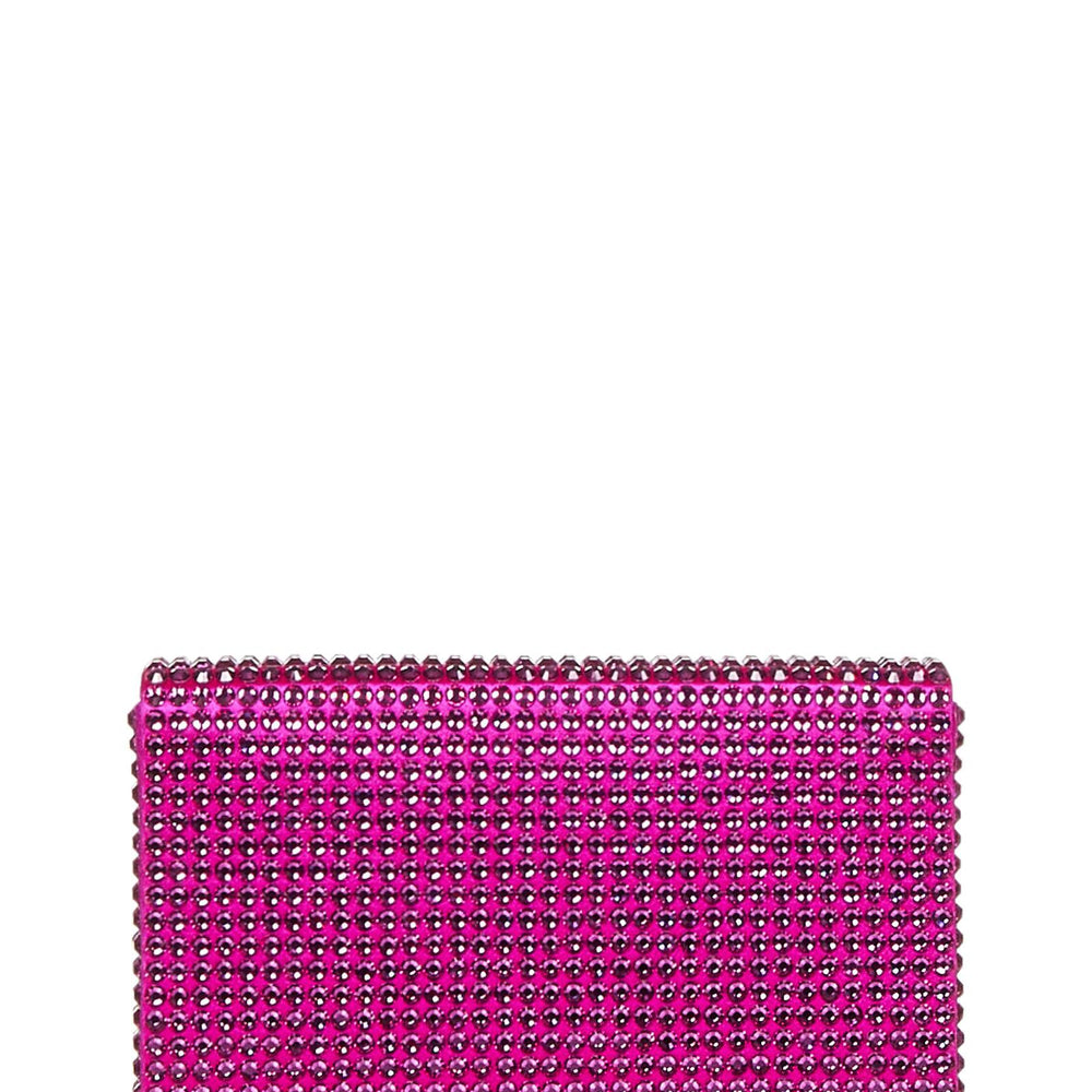 Clutch SUPERAMINI PALOMA Amina Muaddi<BR/> SUPERAMINIPALOMA FUXIA Amina Muaddi 