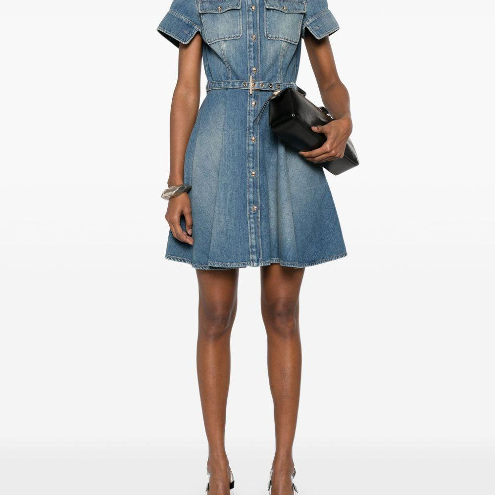 Abito Mini Alexander McQueen 816098QMAC3 4315 Alexander McQueen 