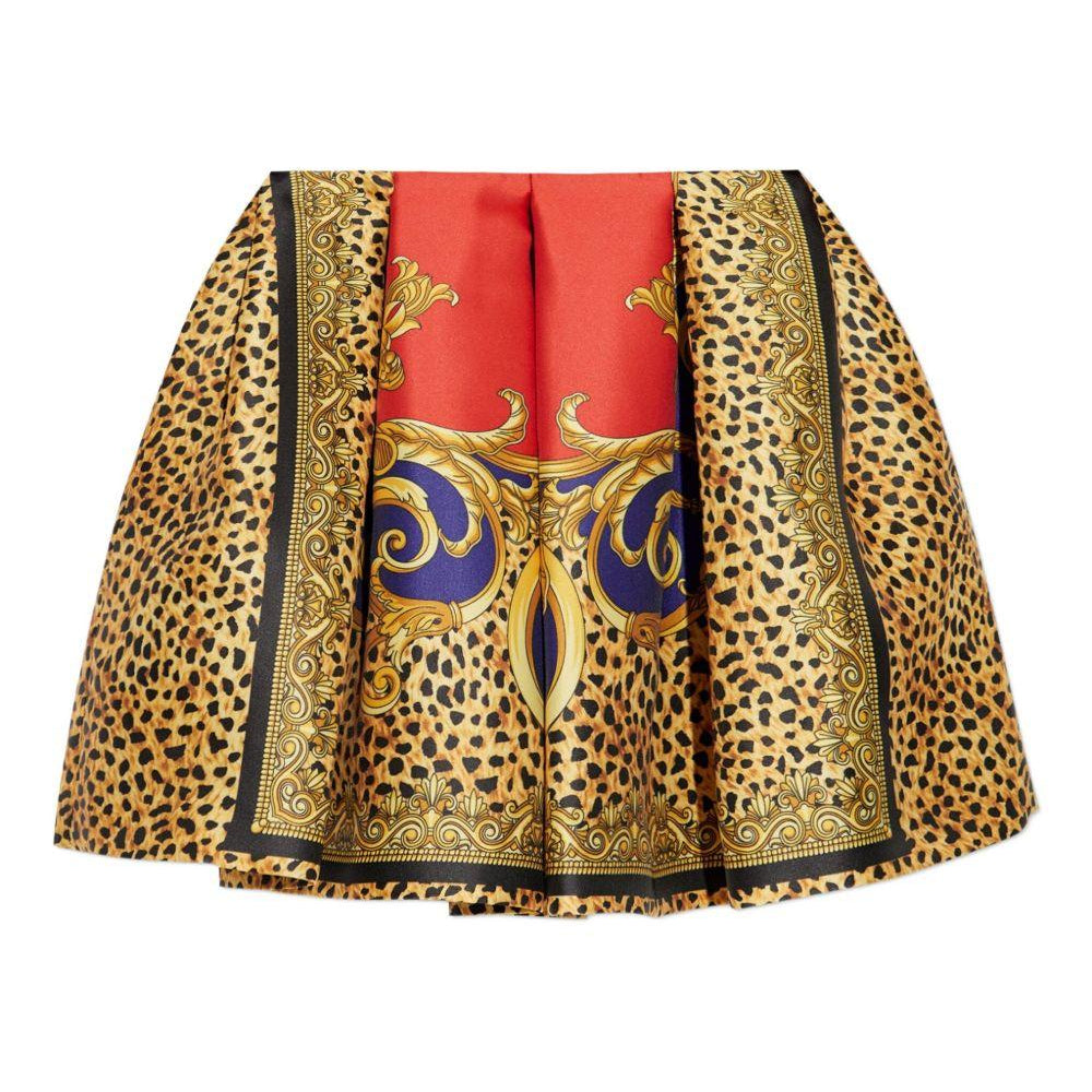 Gonna Mini Cheetah Barocco Versace 10219881A16247 5R730 Versace 