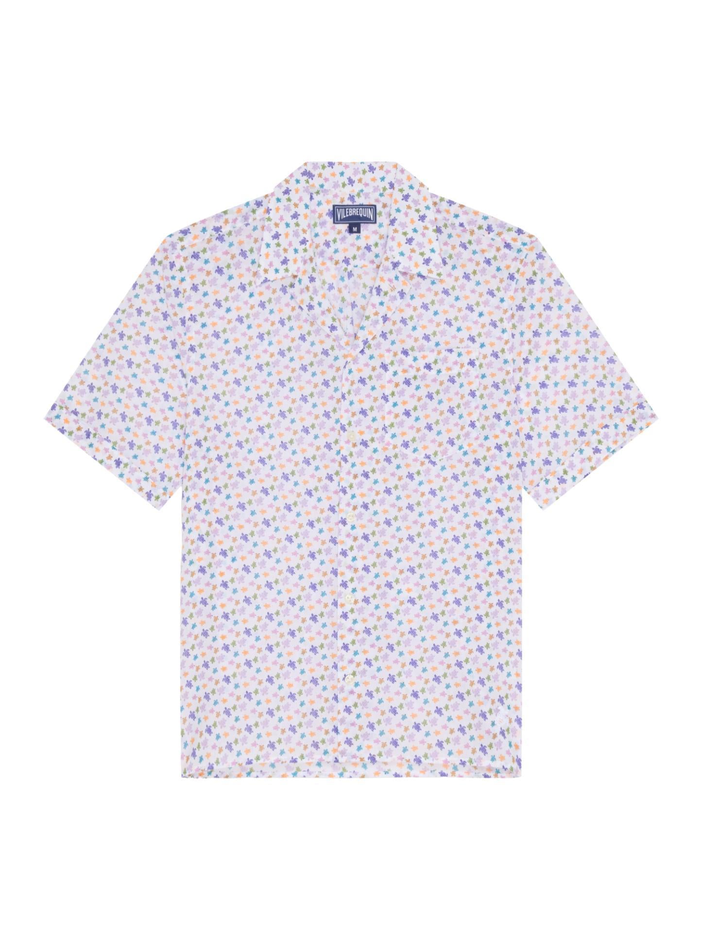 Camicia Micro Ronde des Tortues Vilebrequin HARCV239 010 Vilebrequin 