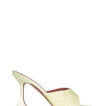 Amina Muaddi LUPITACRYSTAL95PASTELYELLOW