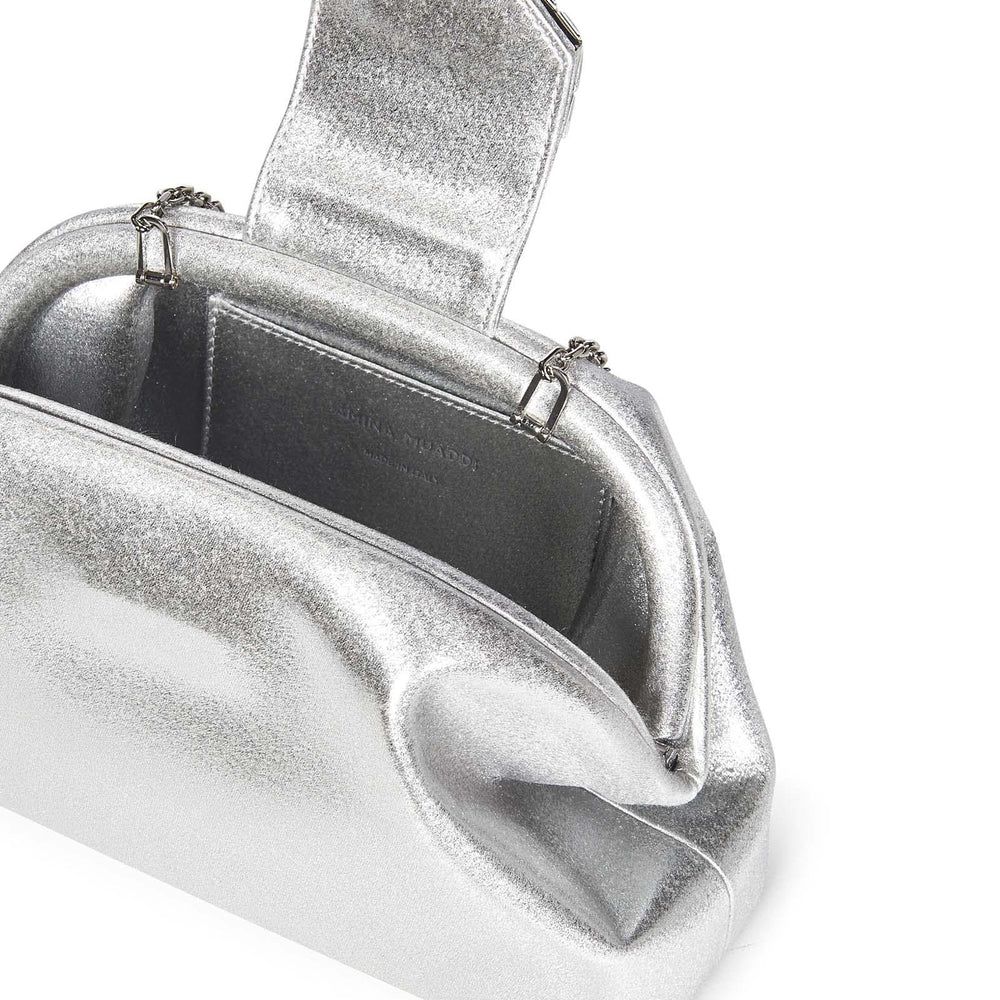 
                  
                    Clutch Camelia Special Amina Muaddi CAMELIASPECIALSATIN SILVER Amina Muaddi 
                  
                